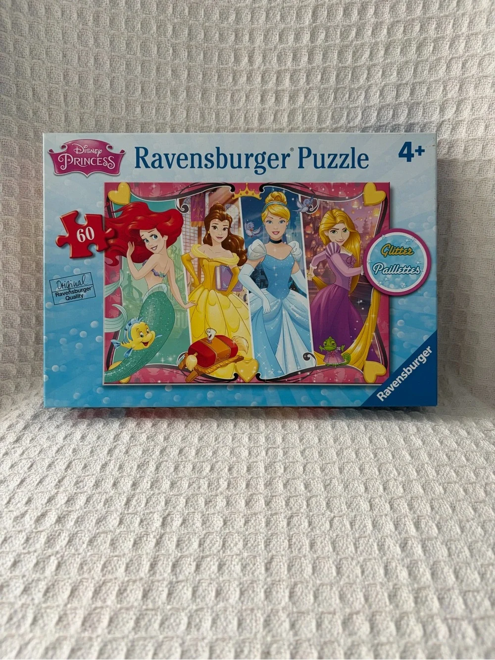 Ravensburger Disney Princess Heartsong 2017 60-Piece Kids Puzzle With Glitter